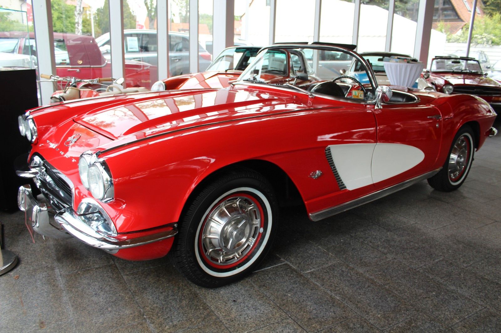 C1 Convertible 283 Cui V8, 4 Gang Schalter!